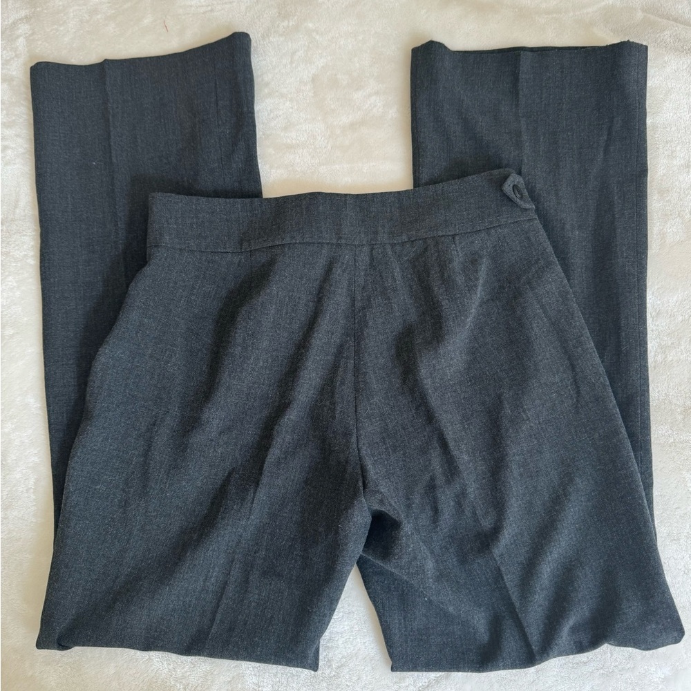 Mid rise flare pants